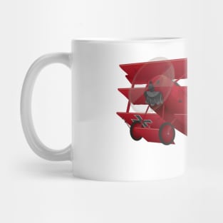 DR-1 Red Baron Triplane WWI Warbird Mug